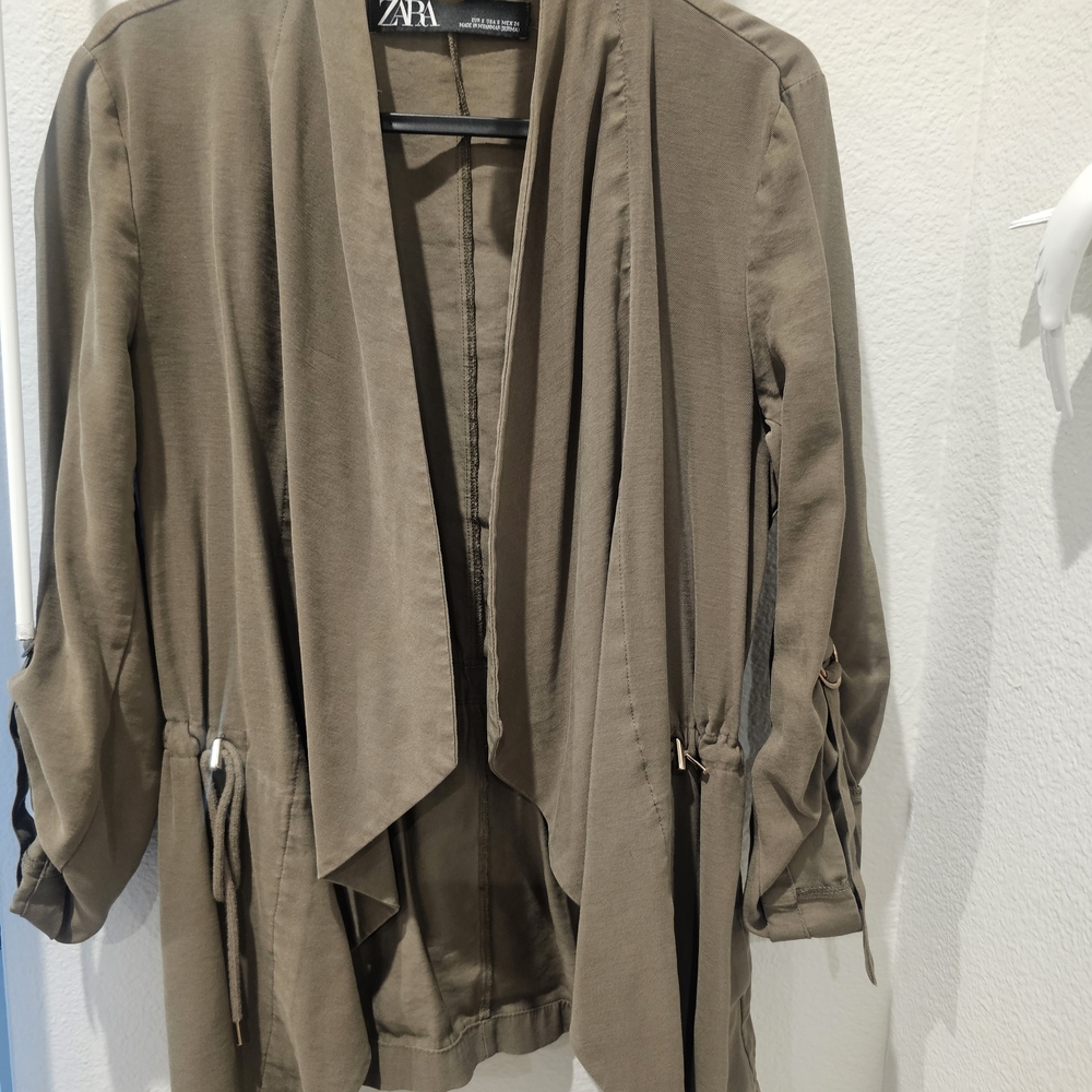 Zara Women's Army Green Jacket